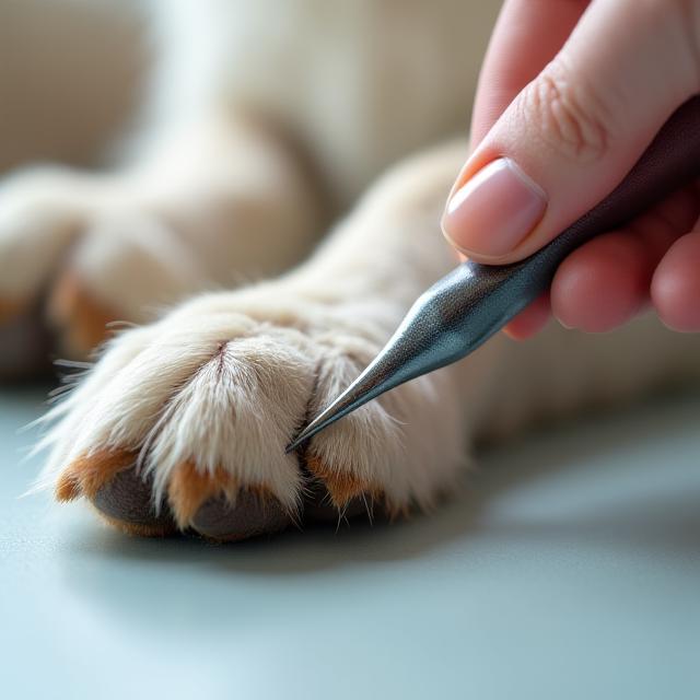 Cura professionale unghie e igiene zampe