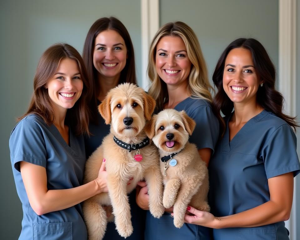 Team professionale di toelettatori LupoFresco Pet Care